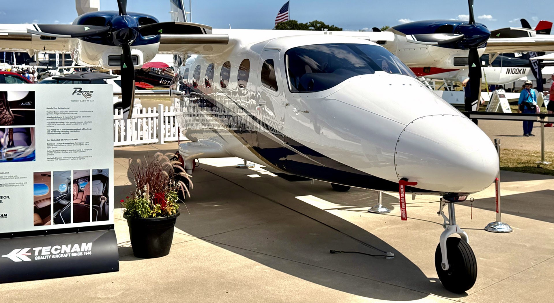 Tecnam P2012 VIP – Când<br />luxul întâlnește siguranța