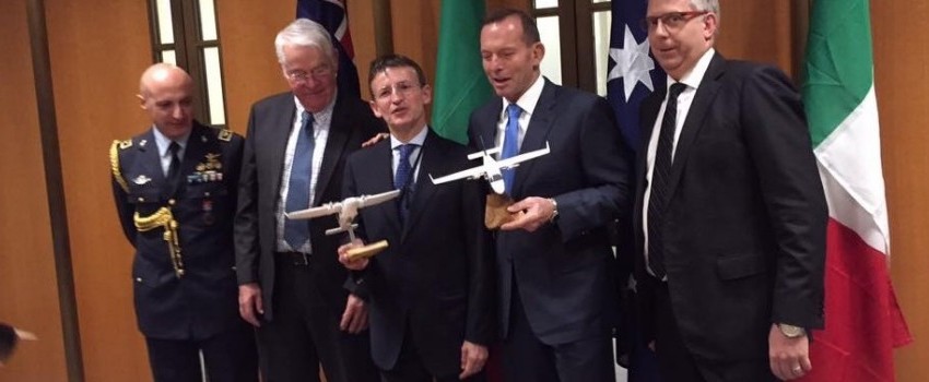 Australian Prime Minister with Tecnam Models
