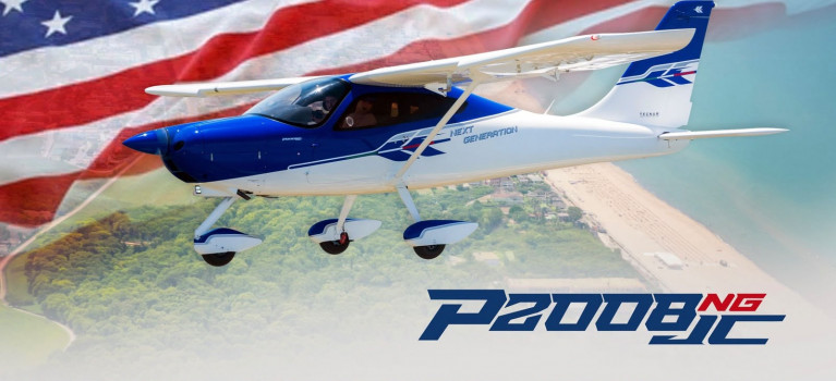 Tecnam P2008JC NG, pregătit pentru piața americană