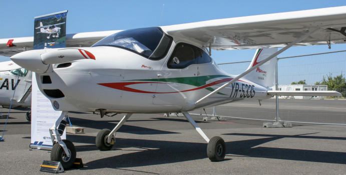 Tecnam P92MKII -avionul la care siguranța ta primează