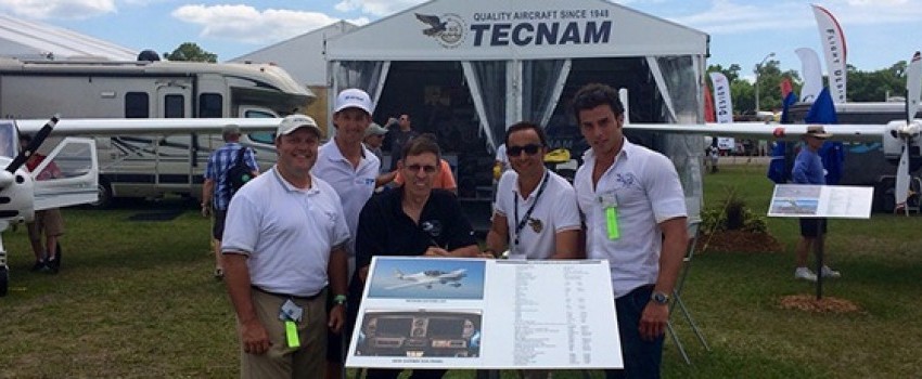 Tecnam Us Inc. Celebrates Sales Success At Sun’N’Fun 2014
